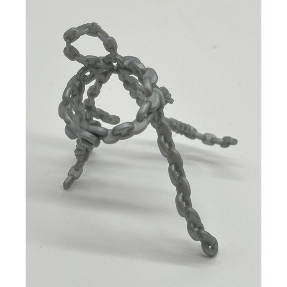 Monster High Doll Twyla Getting Ghostly Silver Chain Belt Accessory - Picture 2 of 3